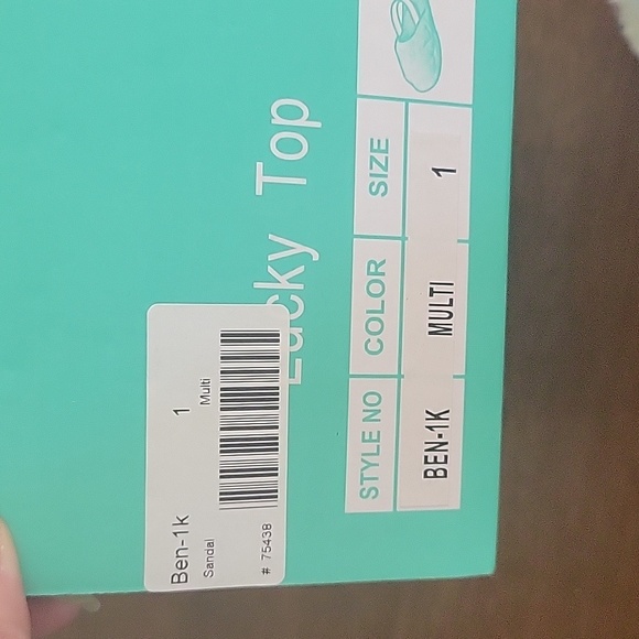 Girls Fuzzy Slippers with Strap - Picture 8 of 8